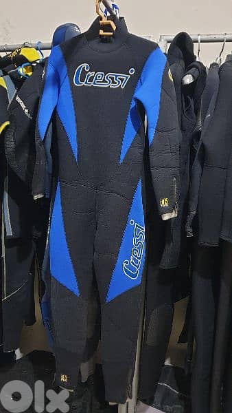 7mm  wet suit  aqualung  XXL 1