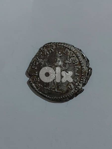 Geta ancient Roman Ceasar Son Septimus Severus silver coin year 200 AD 1