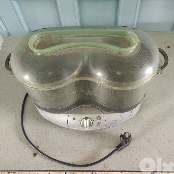 Tefal Vitacuisine vegetable steamer and healthy cooker and swan heater 2