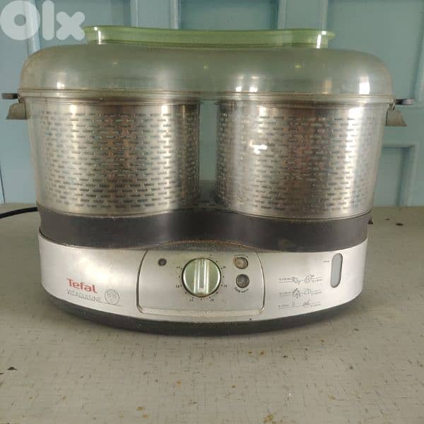 Tefal Vitacuisine vegetable steamer and healthy cooker and swan heater 3