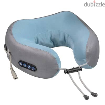 3D Massaging Travel Pillow, U-Shaped Neck Massager, 3-Mode Vibration 3D Massaging Travel Pillow, U-Shaped Neck Massager, 3-Mode Vibration