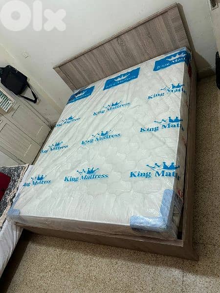 تخت مجوز عرض 170 سم مع فرشة 0