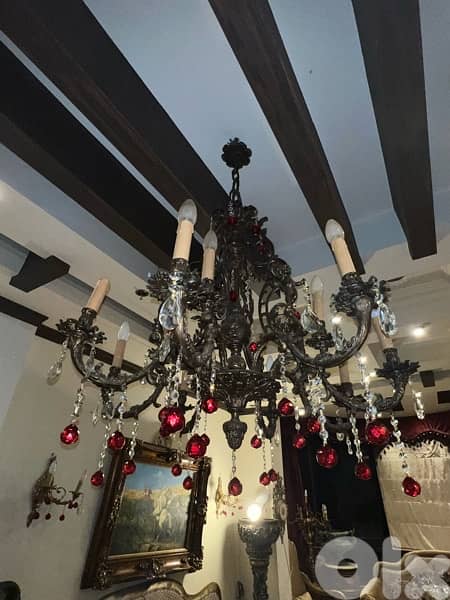 chandelier Bronze 8