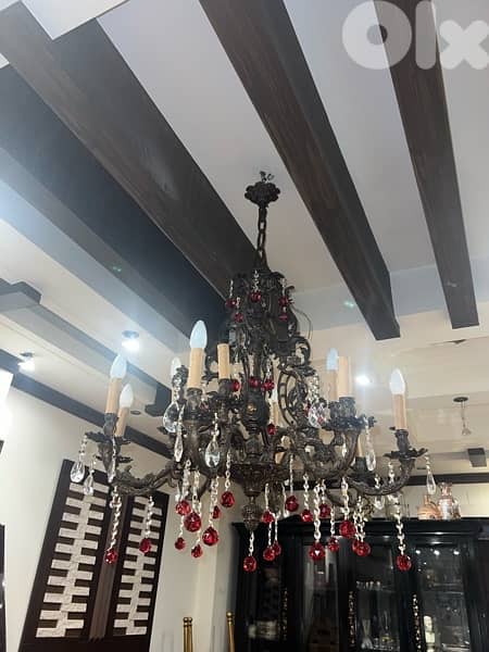 chandelier Bronze 14