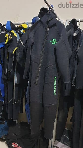 5mm, freedive only European scuba 4