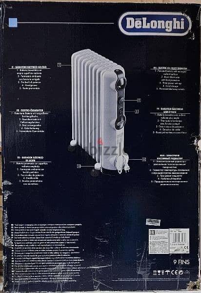 Delonghi Radias - Electric oil-filled radiator TRRS0920 2