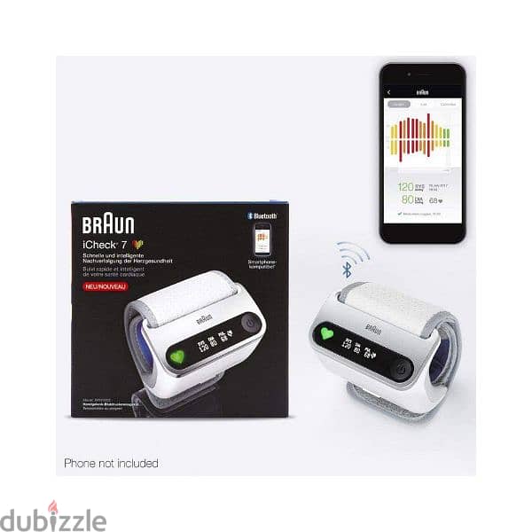 Braun blood pressure monitors. 3