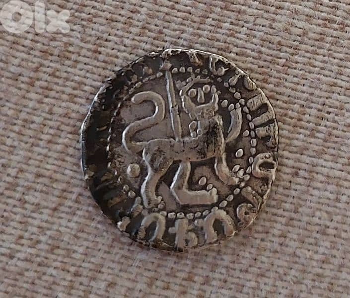 Crusader King Richard the Lion Heart silver Coin year 1189 AD 0