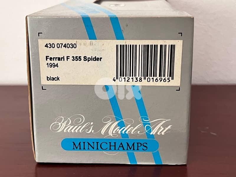 Ferrari 355 spyder Minichamps 1/43 1