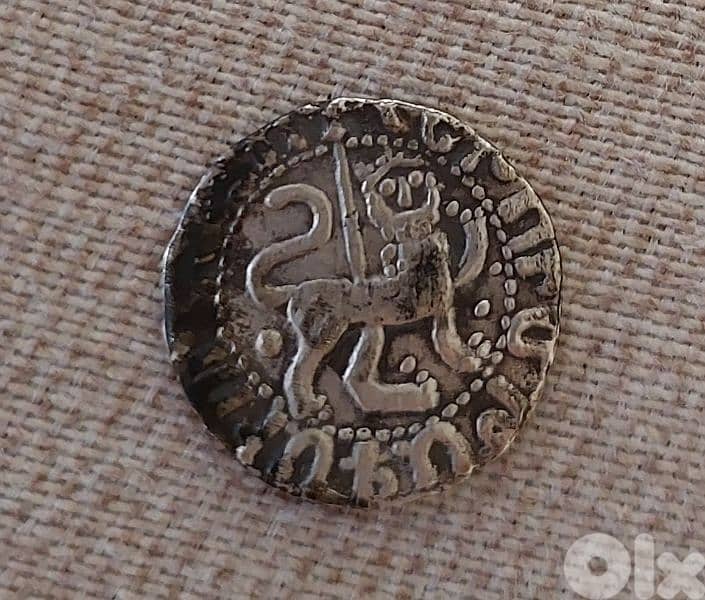 Crusader silver Coin English King Richard The Lion king year 1190 AD 0