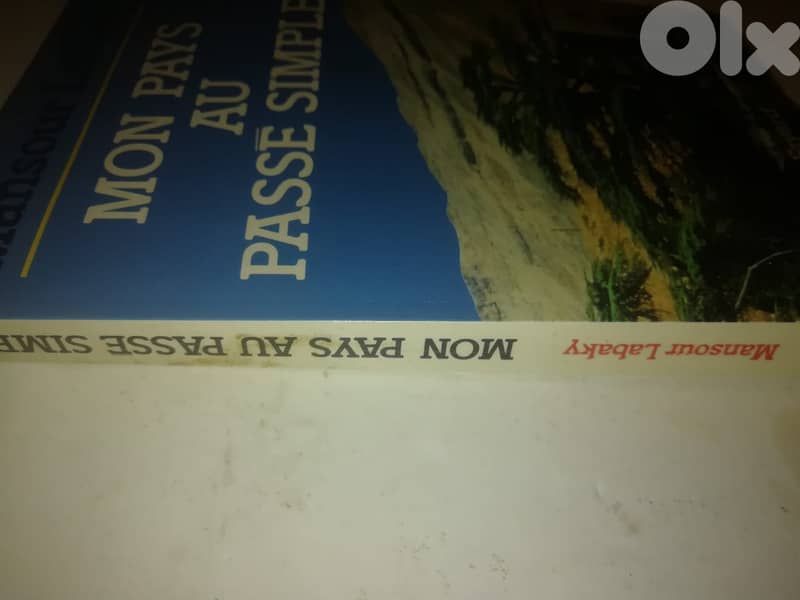 " Mon pays au passé simple " Livre par Mansour Labaki 2