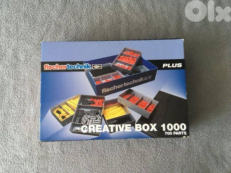Fischer technik creative 700 pcs 0