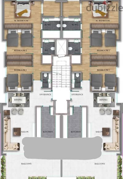 Under Construction apartments for sale in Mar Roukoz | Sea view