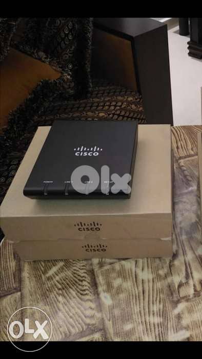 3  cisco ATA 187 + cisco phone and 2 routers 0