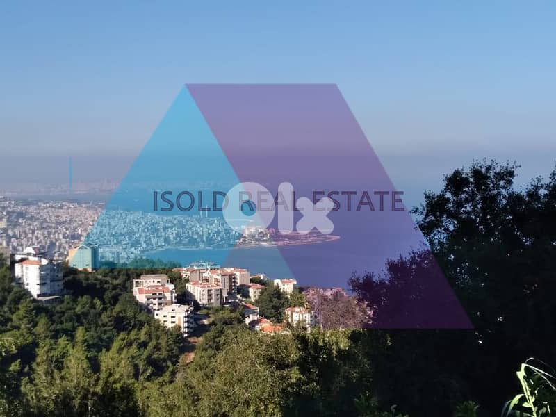 GF apartment+small garden +sea view for sale in Ghazir للبيع في غزير 0