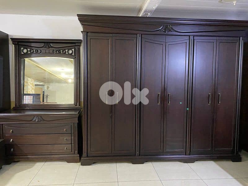 أوضة نوم خشب شغل (KABALAN HOME) مستعملة بحاله ممتازه 2