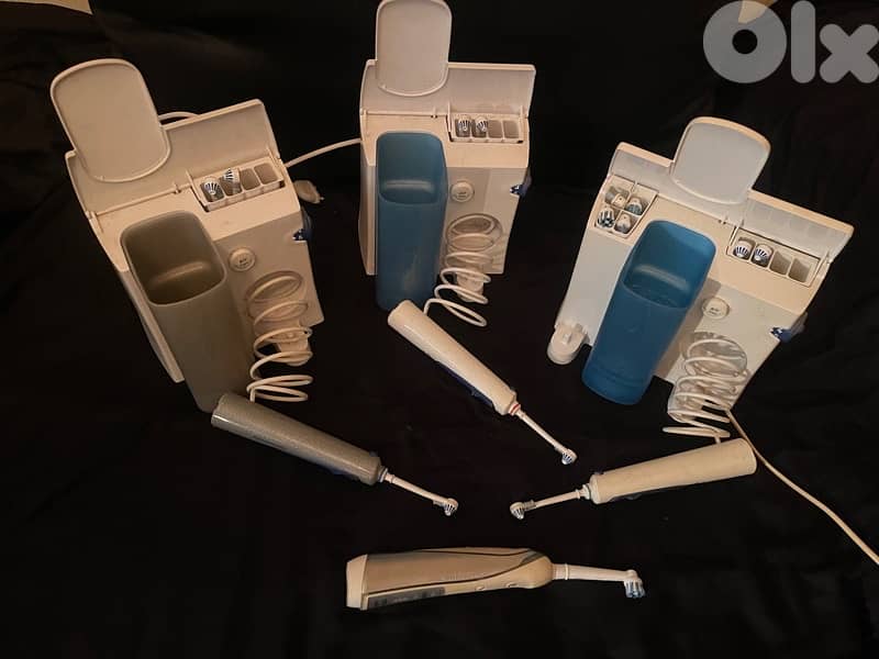 BRAUN Oral B water floss and tooth brush 18