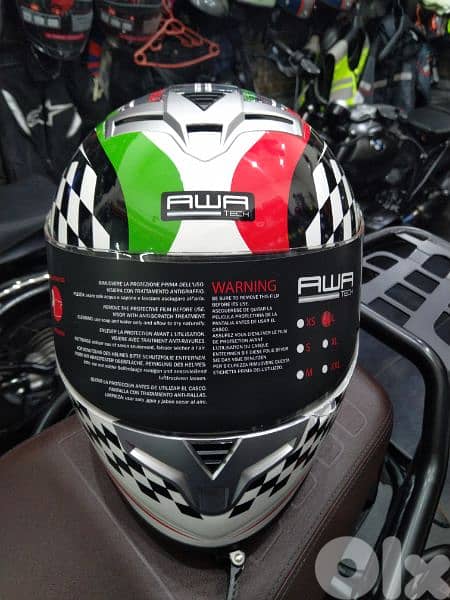 helmet AWA Tech size Large 59-60 weight 1500 4