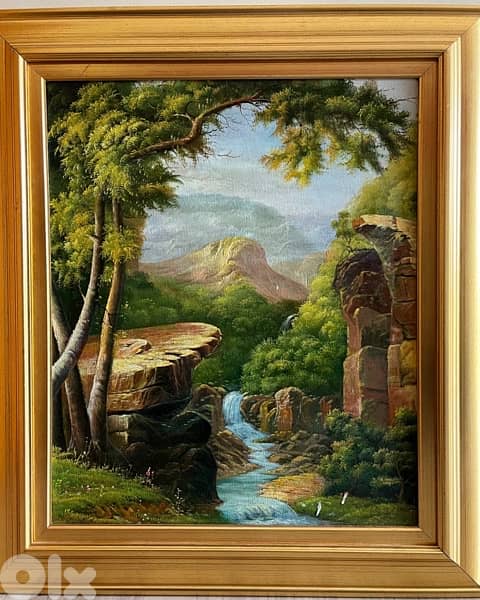 original painting R. Kamp 0
