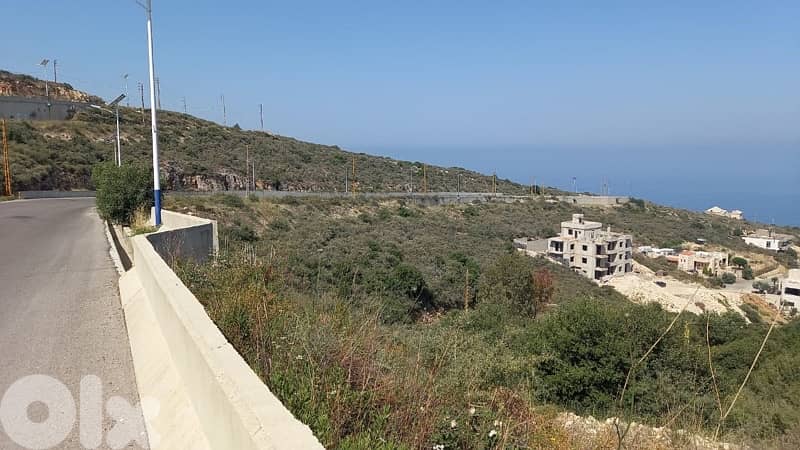 1870m Land Sea View zone 25/50 Villa Eddeh Batroun 2