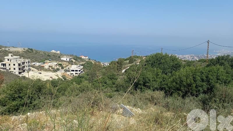1870m Land Sea View zone 25/50 Villa Eddeh Batroun 3