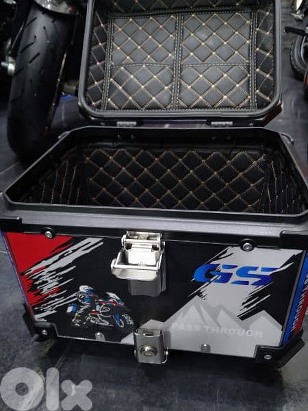 aluminium universal top box 55L 130$ 4
