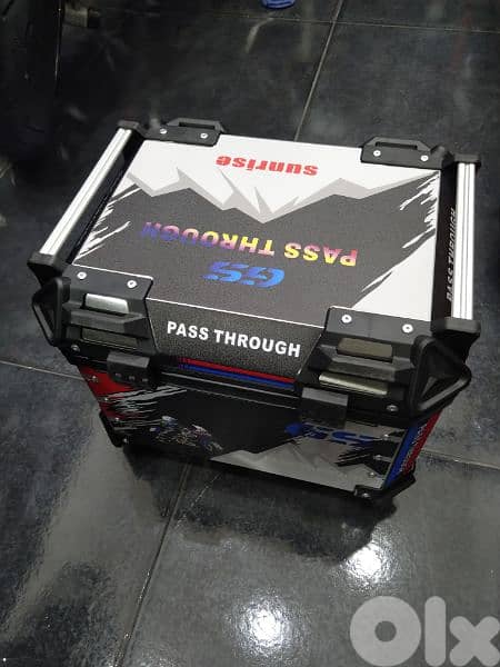aluminium universal top box 55L 130$ 6