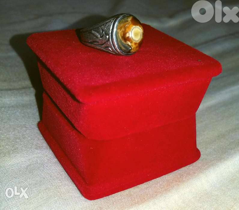 خاتم فضة عين سليماني 0