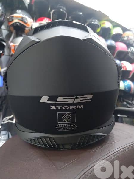 Helmet Ls2 storm II duel visor weight 1500 sizes xxxL,xL,L 6