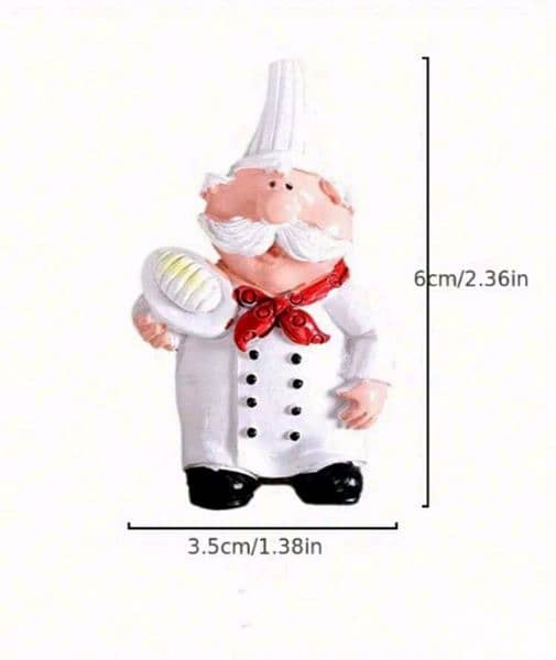 cute kitchen chef magnets and hangers 2
