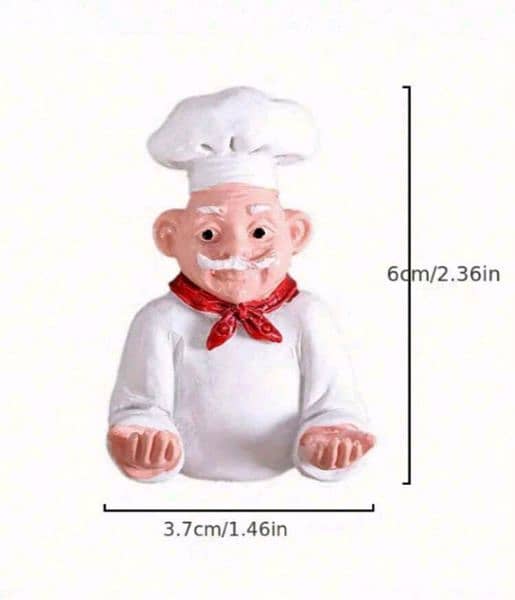 cute kitchen chef magnets and hangers 3
