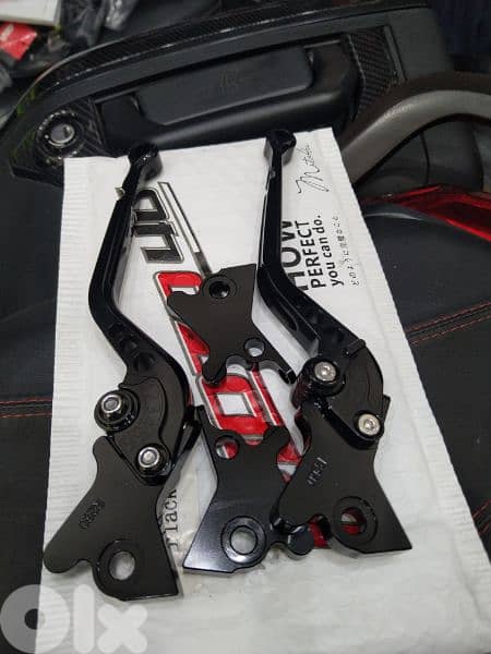 Sport aluminium lever set for vespa gts from 2010 to 2019 0