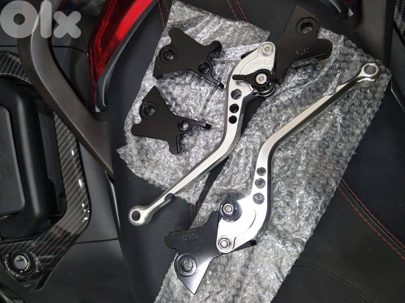 Sport aluminium lever set for vespa gts from 2010 to 2019 4