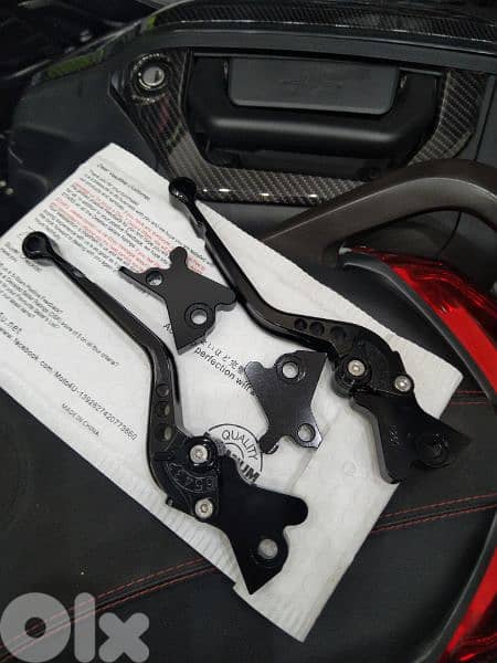 Sport aluminium lever set for vespa gts from 2010 to 2019 5