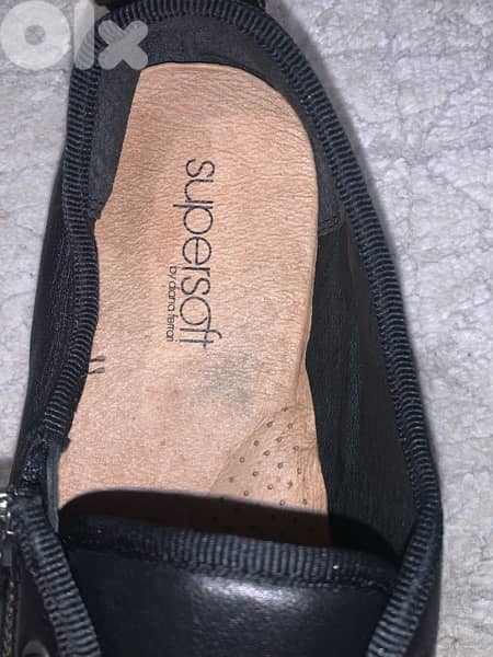 original black leather sneakers 4