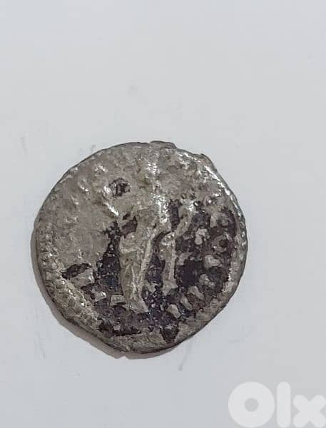 Antoninius Pius Silver Coin Denarius year 158 AD Rome mint 1