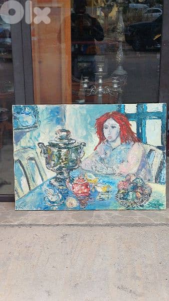 لوحة رسم زيتي 0