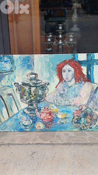 لوحة رسم زيتي 1