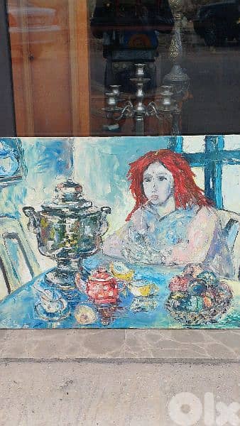 لوحة رسم زيتي 2