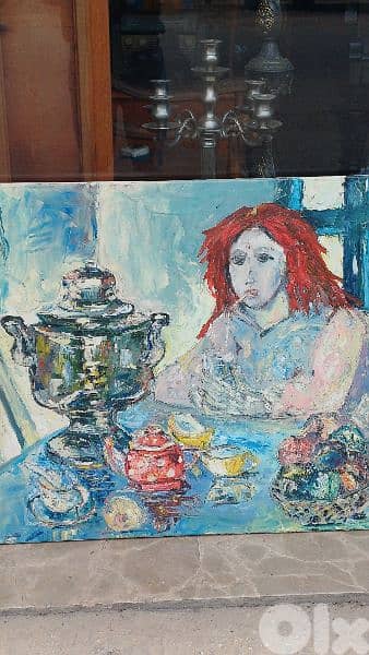 لوحة رسم زيتي 3