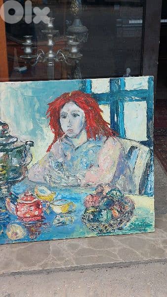 لوحة رسم زيتي 4