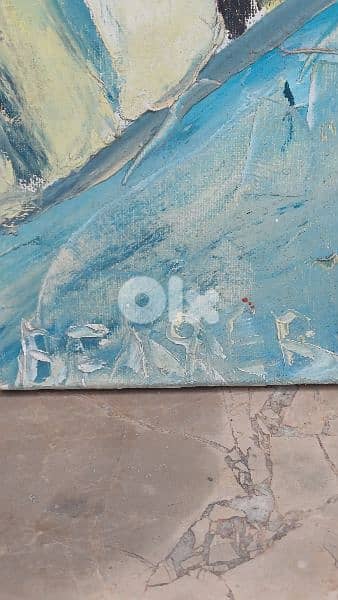 لوحة رسم زيتي 5