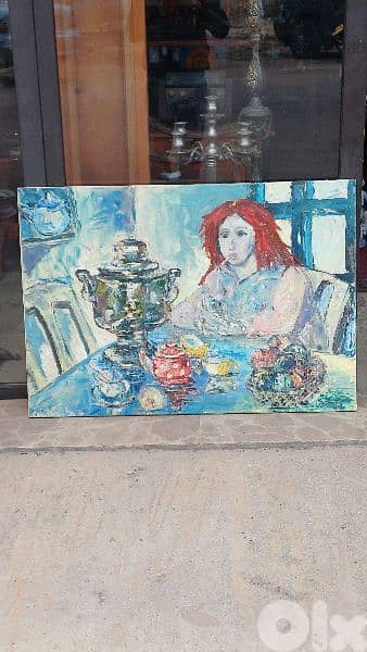 لوحة رسم زيتي 6