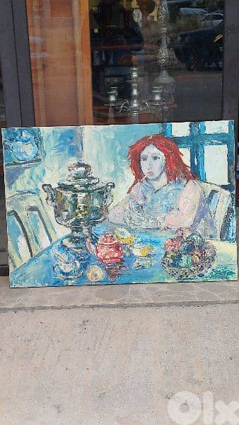 لوحة رسم زيتي 7