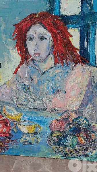 لوحة رسم زيتي 8