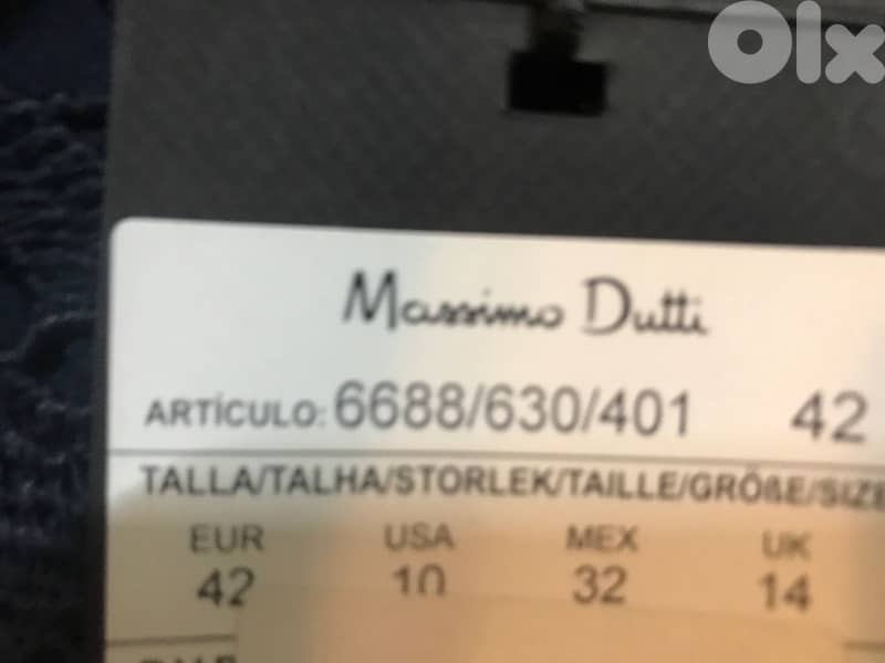dress massimo dutti size 42 8