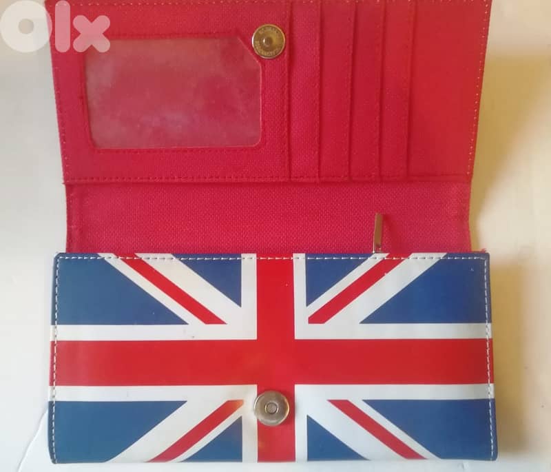 Women s wallet union jack 10*17cm approx 2