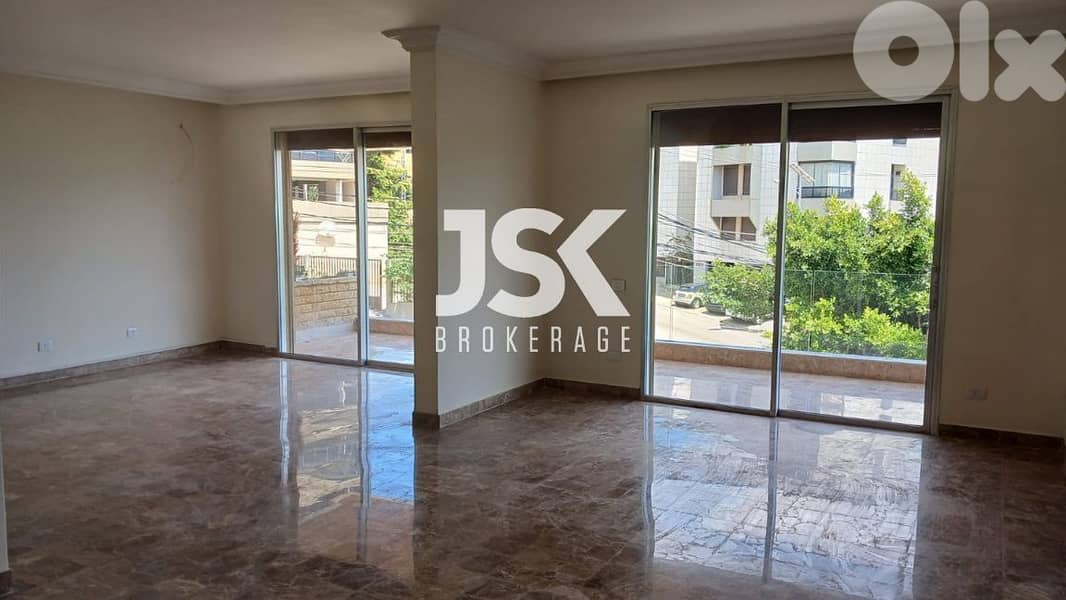 L15219-4-Bedroom Apartment With Great Green View For Rent In Mtayleb 0