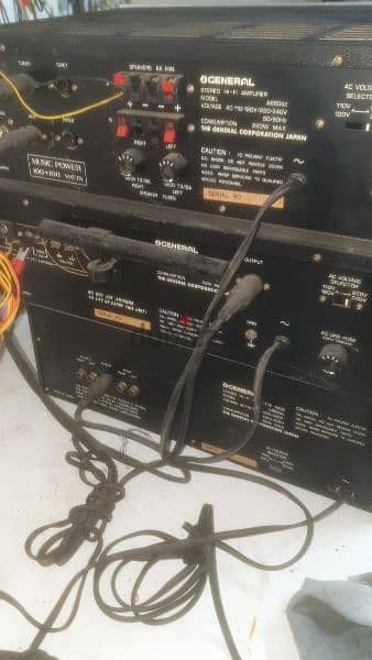 General hifi stereo with turntable and disc 7