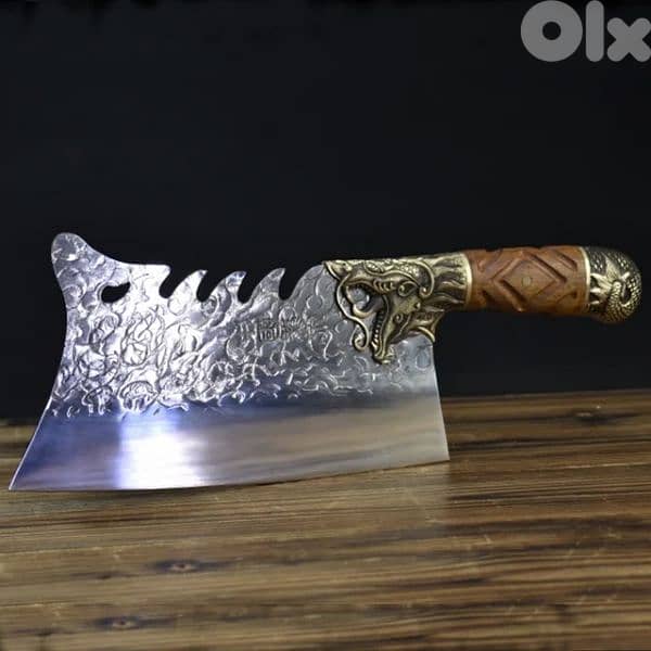 handmade high quality Chef knife butcher knife chopping knife knives 0
